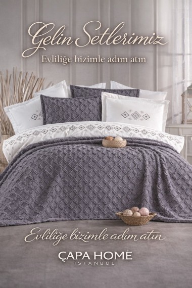 Çapa Home - Çapaev Harem 9 Parça Gelin Seti 